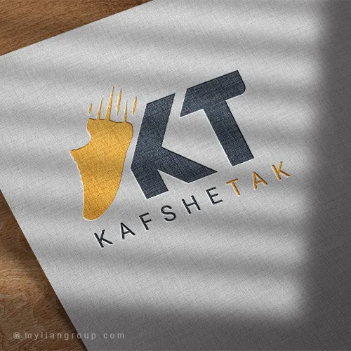 نمونه کار طراحی لوگو کفش تک