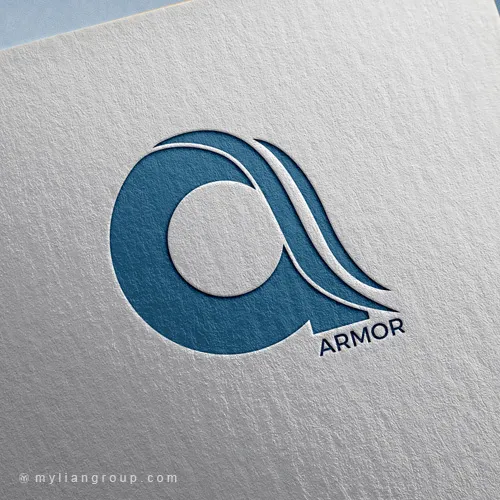 طراحی لوگو شرکت آرمر​