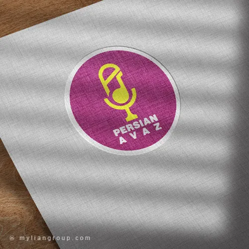 طراحی لوگو پرشین آواز