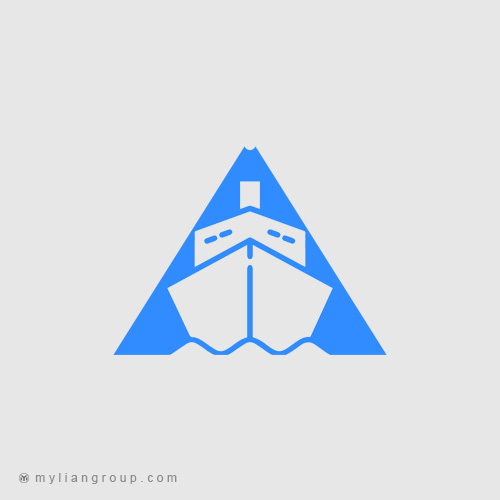 طراحی لوگو آرسام کشتیرانی