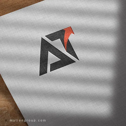 طراحی لوگو بازرگانی اطلس