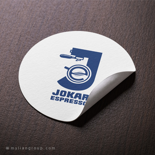 طراحی لوگو فروشگاه جوکار اسپرسو