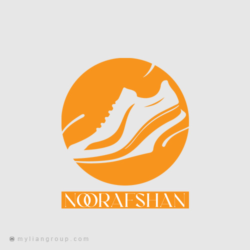 طراحی لوگو کفش نورافشان​