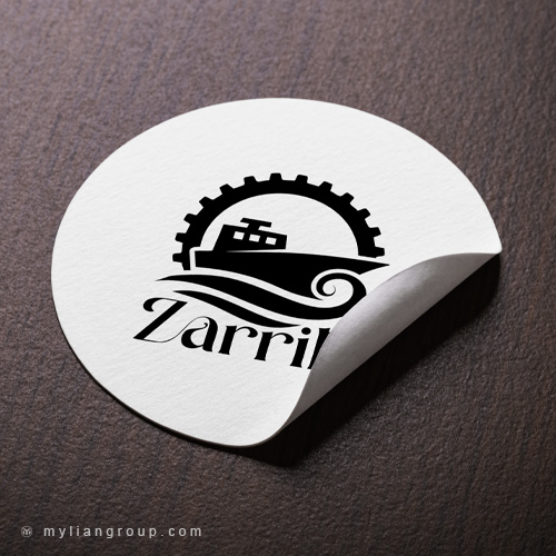 طراحی لوگو بازرگانی زرین